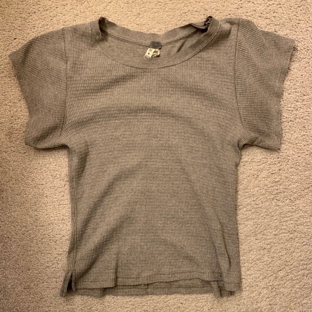 Free people short sleeved shirt